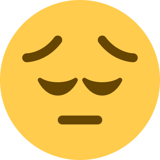 😔